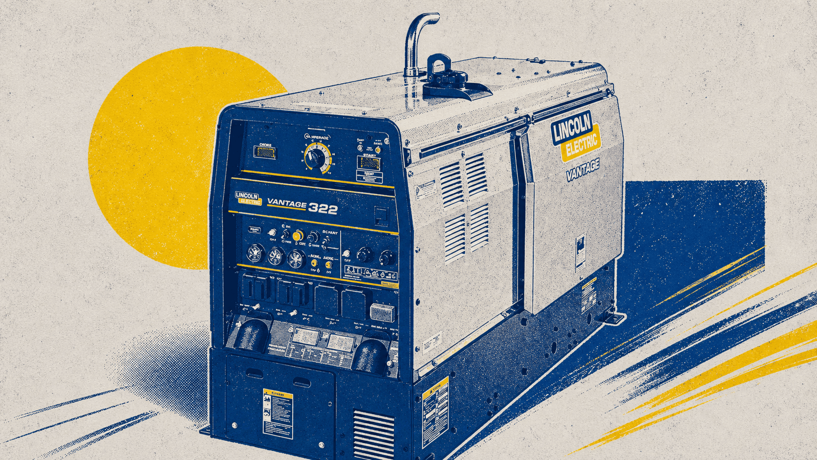 VANTAGE 322 de Lincoln Electric: potencia, versatilidad y autonomía para el trabajo en campo