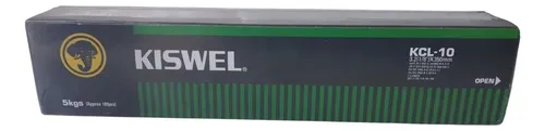 Electrodo Kiswel 6010 Kcl-10 3.2 Mm Caja X 5 Kgs Gris